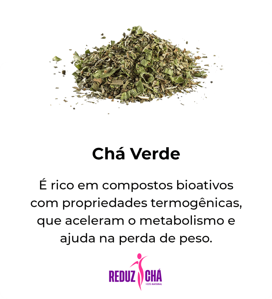 Ingredientes rc cha verde